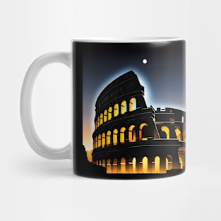 Colosseum in the night Mug